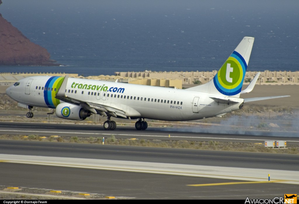 PH-HZK - Boeing 737-8K2 - Transavia Airlines