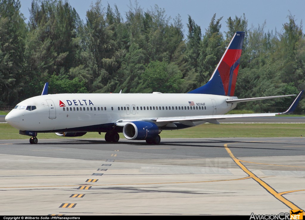 N3744F - Boeing 737-832 - Delta Airlines