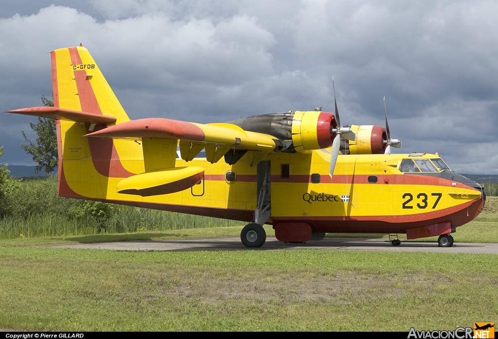 C-GFQB - Canadair CL215-1A10 - Gobierno de Québec - Servicio Aéreo Gubernamental