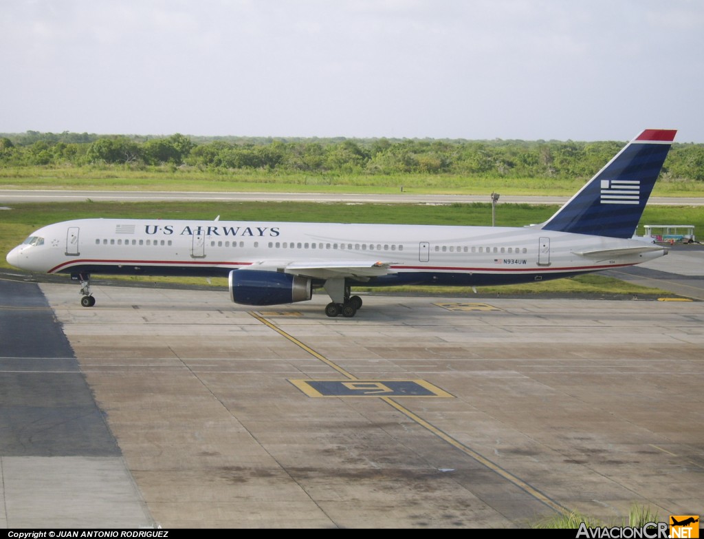 N934UW - Boeing 757-2B7 - US Airways