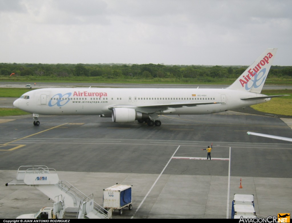 EC-HSV - Boeing 767-3Q8(ER) - Air Europa