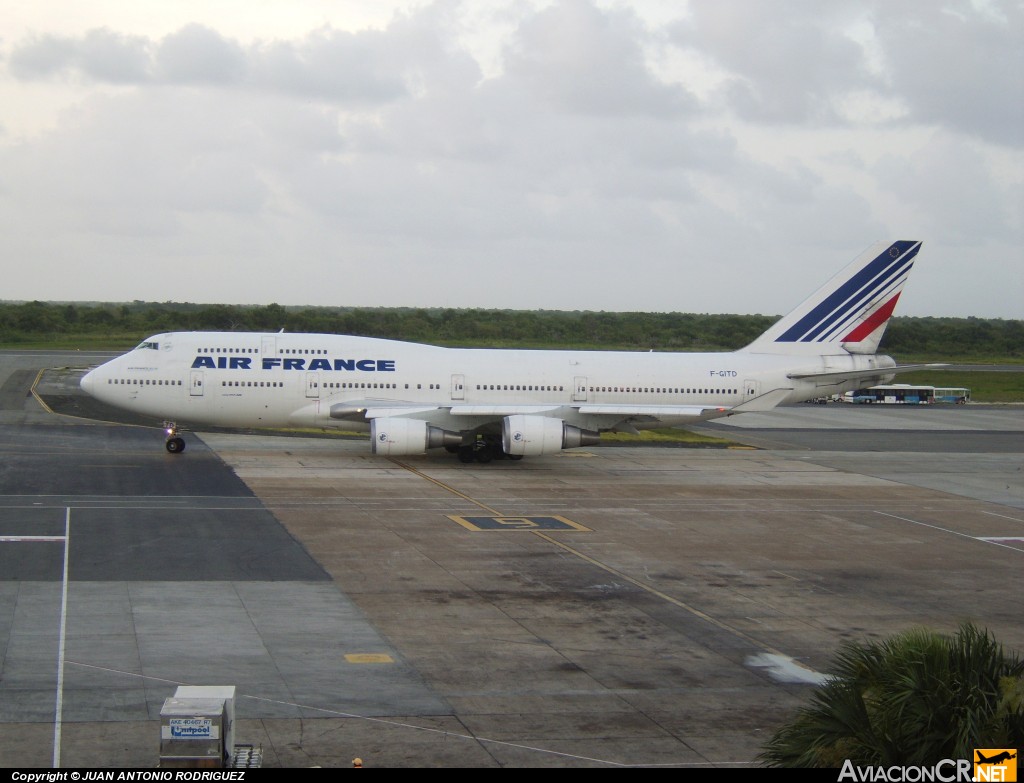 F-GITD - Boeing 747-428 - Air France
