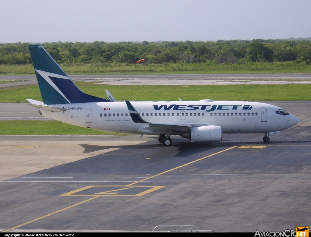 C-FKWS - Boeing 737-7CT - Westjet