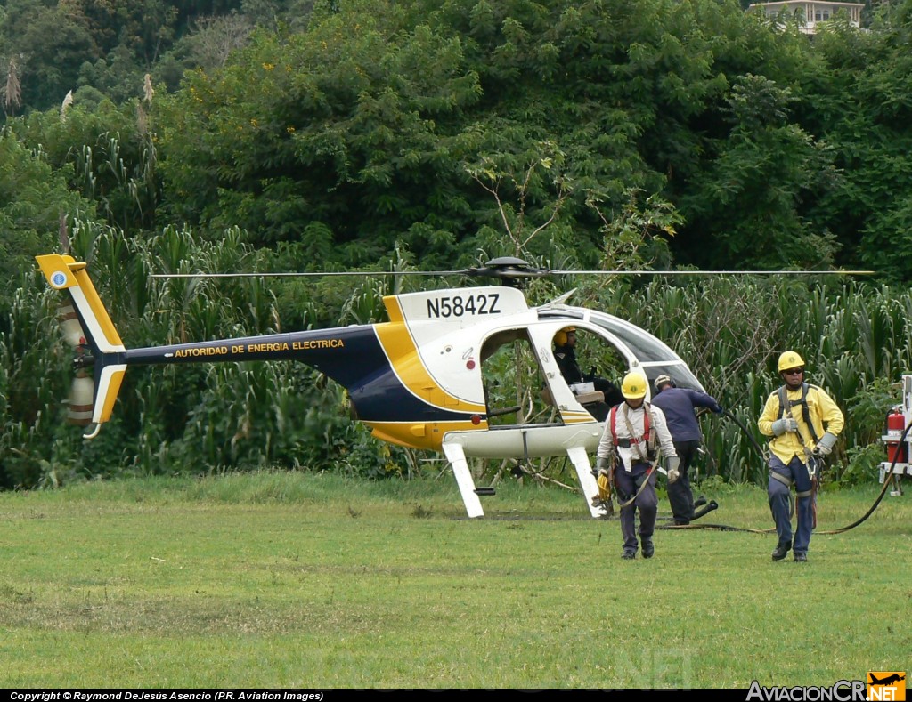 N5842Z - McDonnell Douglas MD-500/530F/MG (369/H-6) - Autoridad de Energia Electrica