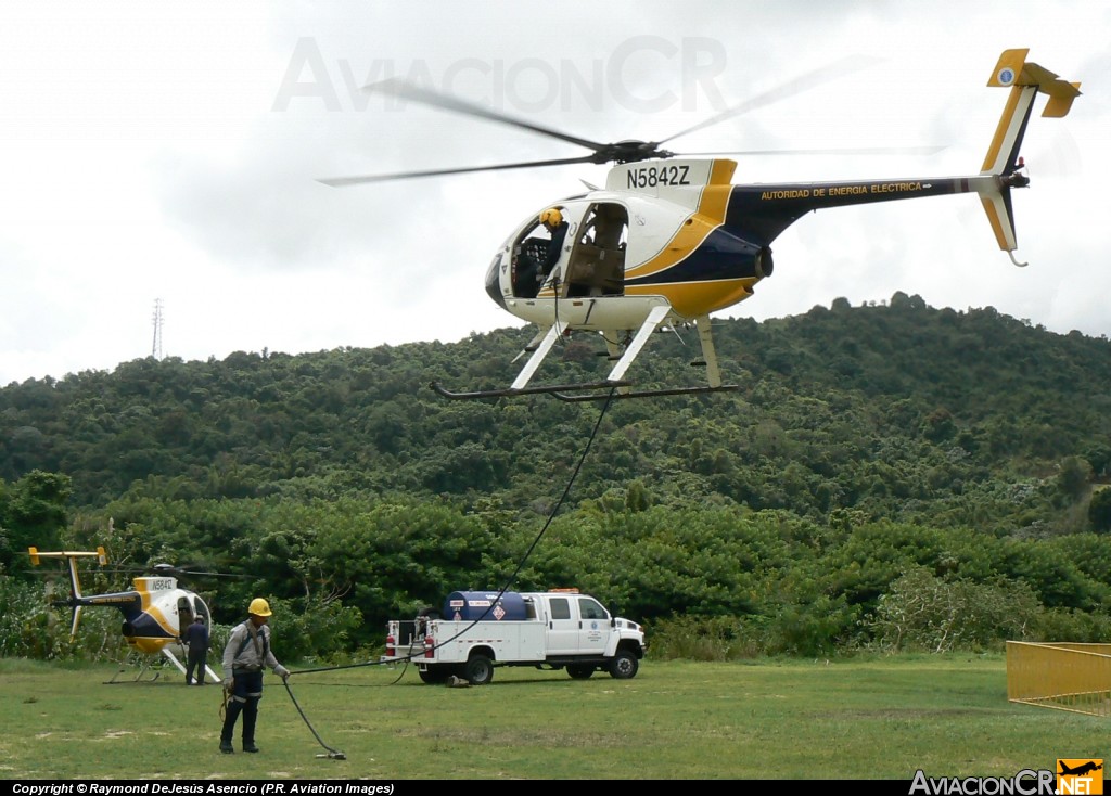 N5842Z - McDonnell Douglas MD-500/530F/MG (369/H-6) - Autoridad de Energia Electrica