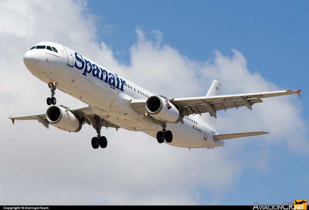 EC-HRG - Airbus A321-231 - Spanair