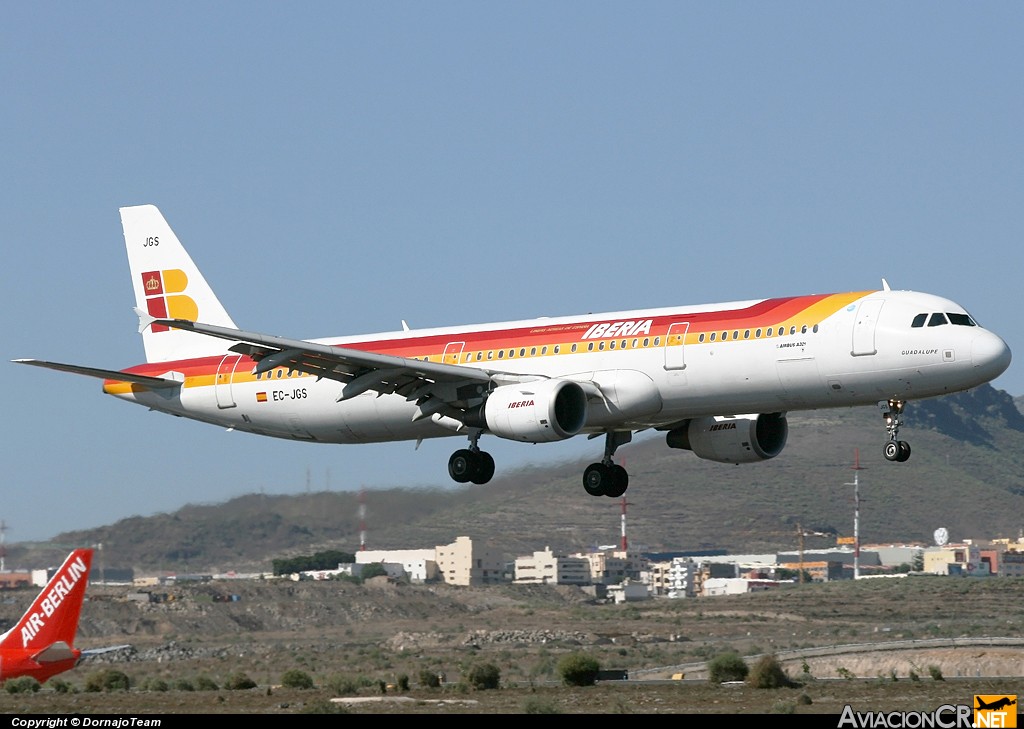 EC-JGS - Airbus A321-211 - Iberia