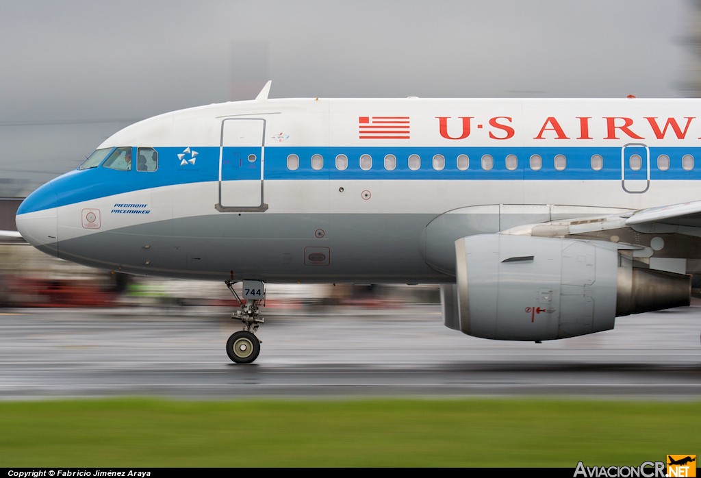 N744P - Airbus A319-112 - US Airways