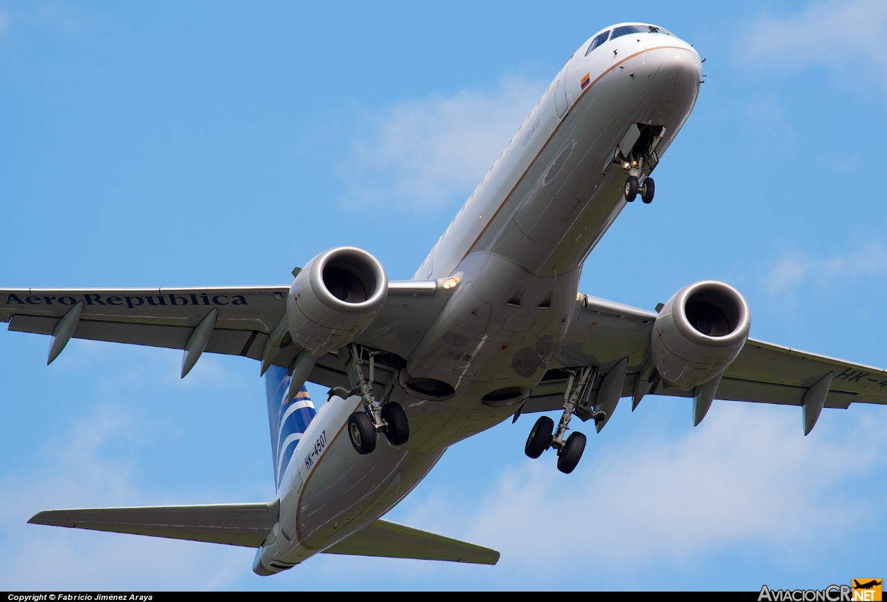 HK-4507 - Embraer 190-100AR - AeroRepublica