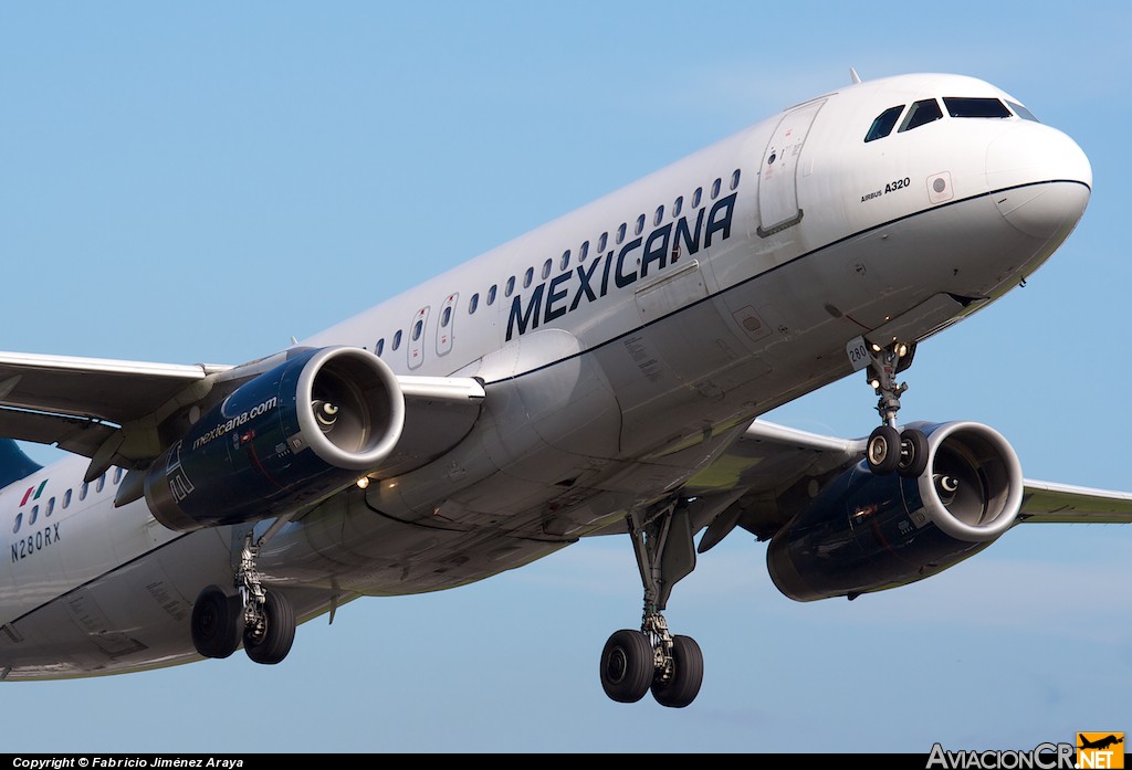 N280RX - Airbus A321-231 - Mexicana