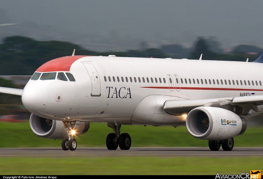 N489TA - Airbus A320-233 - TACA