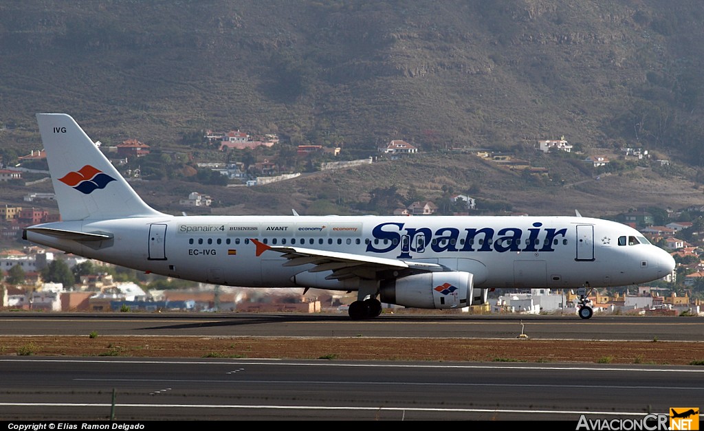 EC-JVG - Airbus A320-232 - Spanair