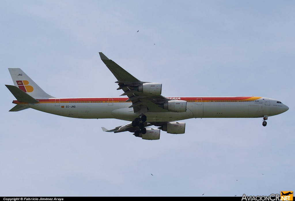 EC-JNQ - Airbus A340-642 - Iberia