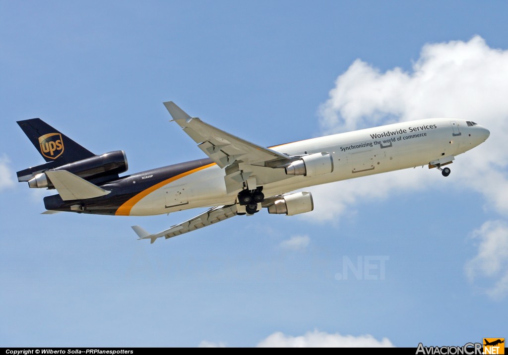 N286UP - McDonnell Douglas MD-11F - UPS - United Parcel Service