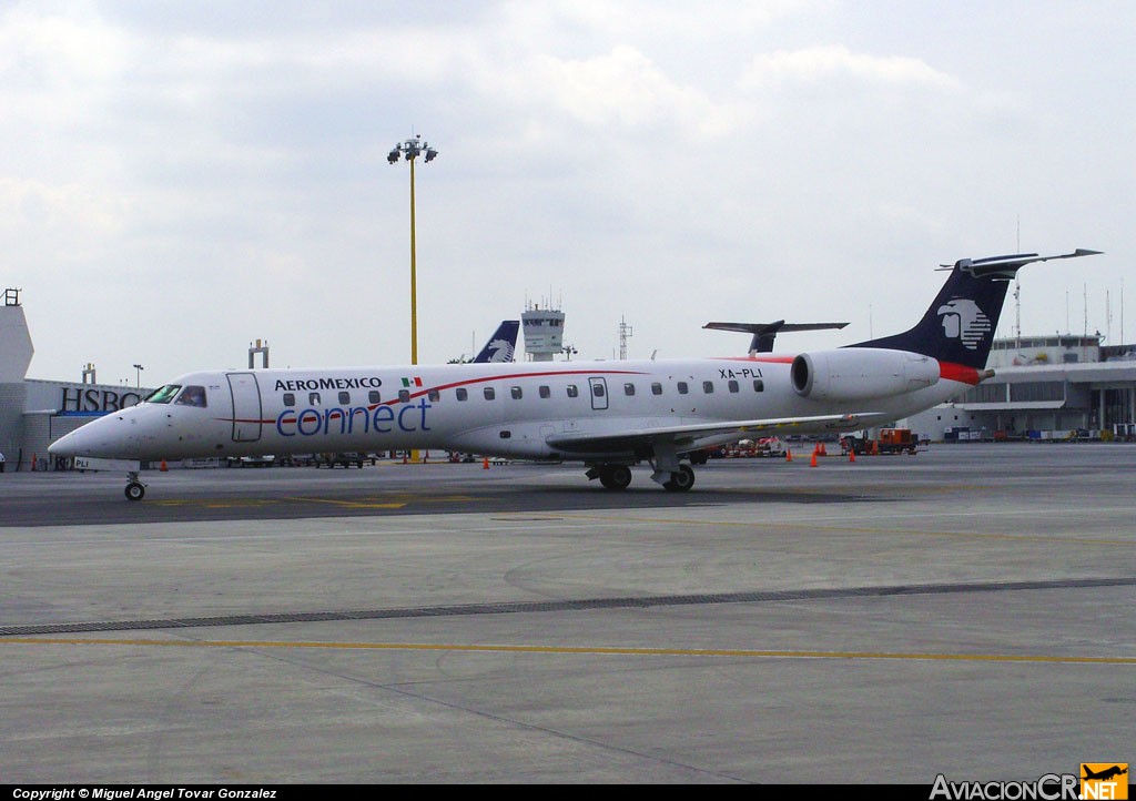 XA-PLI - Embraer Embraer EMB-145LR (ERJ-145LR) - AeroMexico Connect