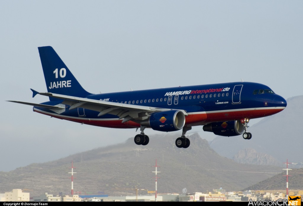 D-AHIK - Airbus A319-111 - Hamburg International