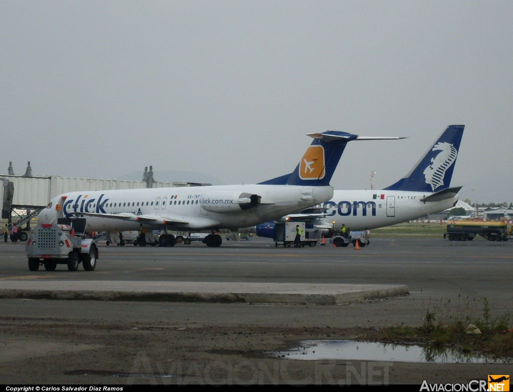 XA-TKP - Fokker 100 - Click de Mexicana