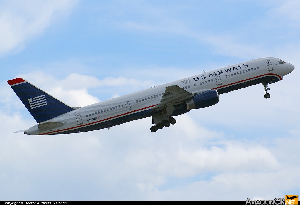 N934UW - Boeing 757-2B7 - US Airways