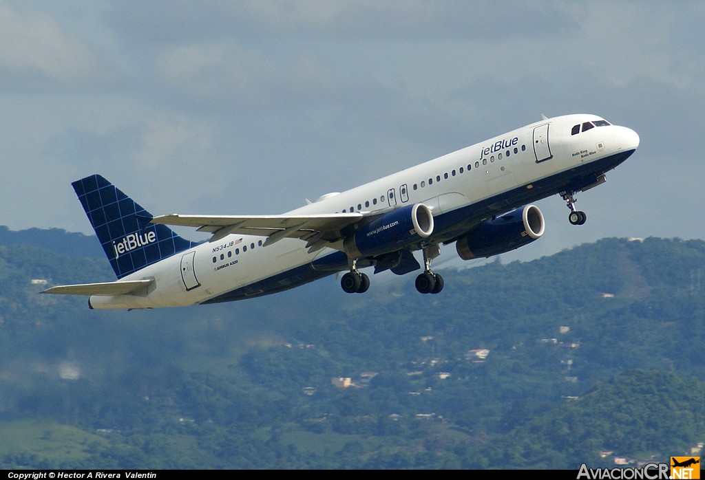 N534JB - Airbus A320-232 - Jet Blue