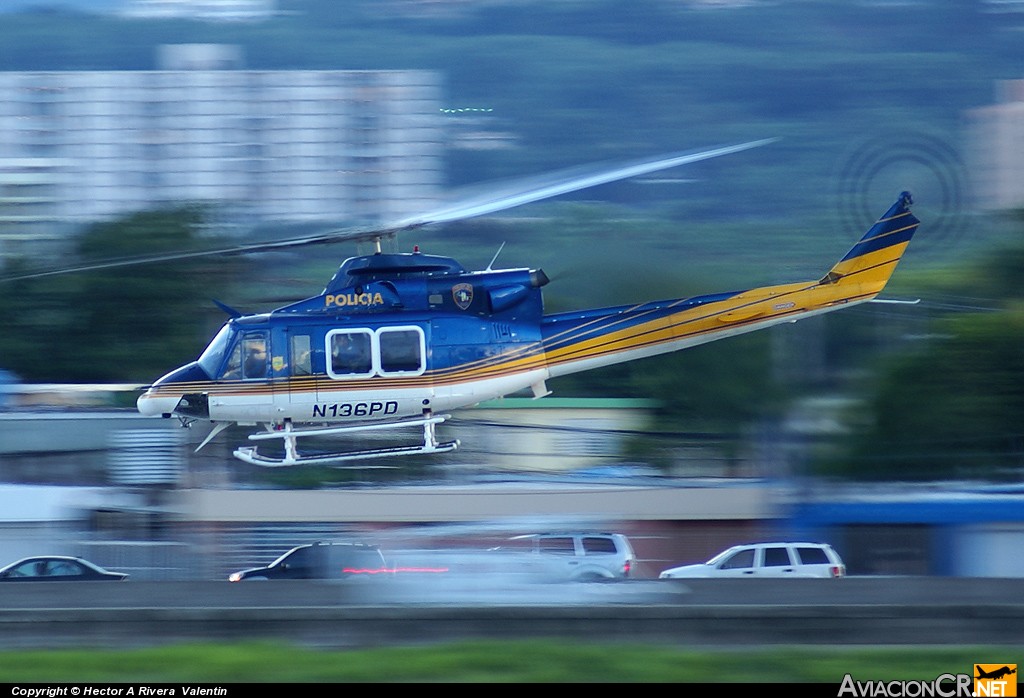 N136PD - Bell 412 - Policia de Puerto Rico