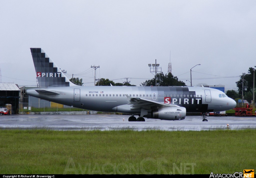 N527NK - Airbus A319-132 - Spirit Airlines