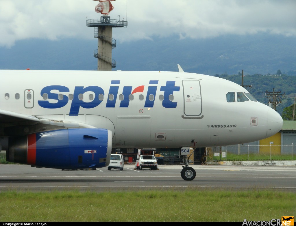 N504NK - Airbus A319-132 - Spirit Airlines