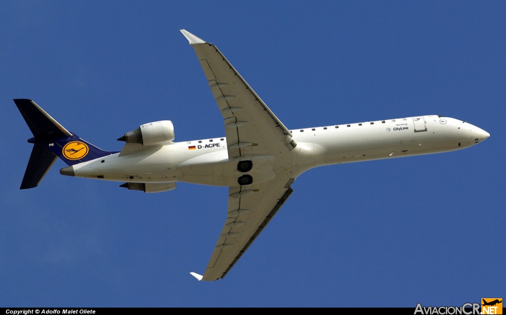D-ACPE - Canadair CL-600-2C10 Regional Jet CRJ-701ER - Lufthansa Cityline