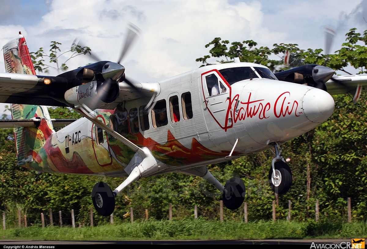 TI-AZC - De Havilland Canada DHC-6-300 Twin Otter - Nature Air