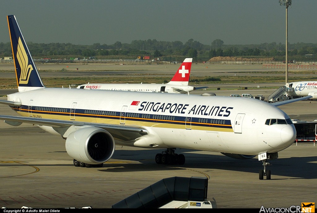 9V-SWA - Boeing 777-312-ER - Singapore Airlines