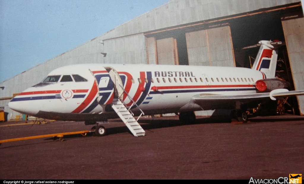 LV-IZR - Bac 1-11 420EL - Austral Líneas Aéreas