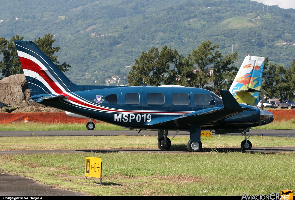 MSP019 - Piper PA-31-350 Navajo Panther - Ministerio de Seguridad Pública - Costa Rica