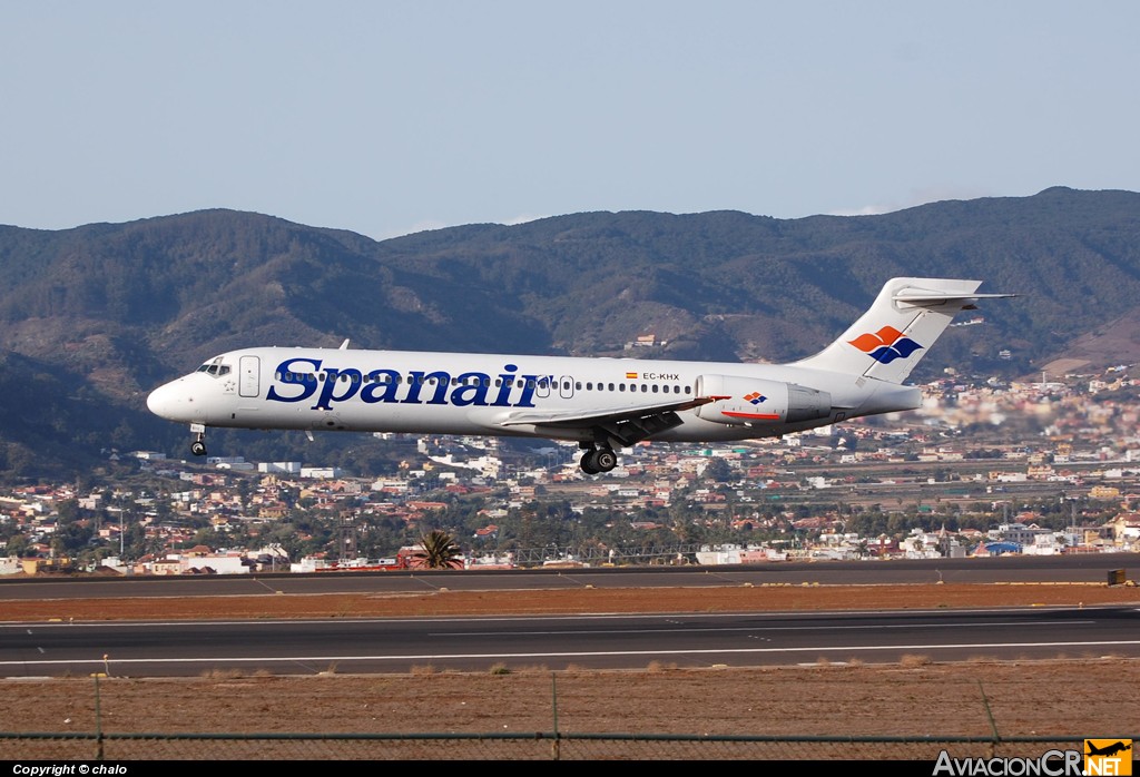 EC-KHX - Boeing 717-2K9 - Spanair