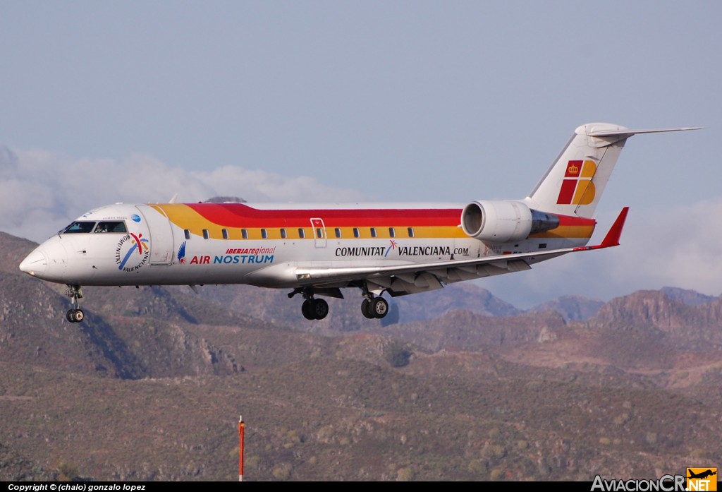 EC-IKZ - Bombardier CRJ-200ER - Air Nostrum (Iberia Regional)