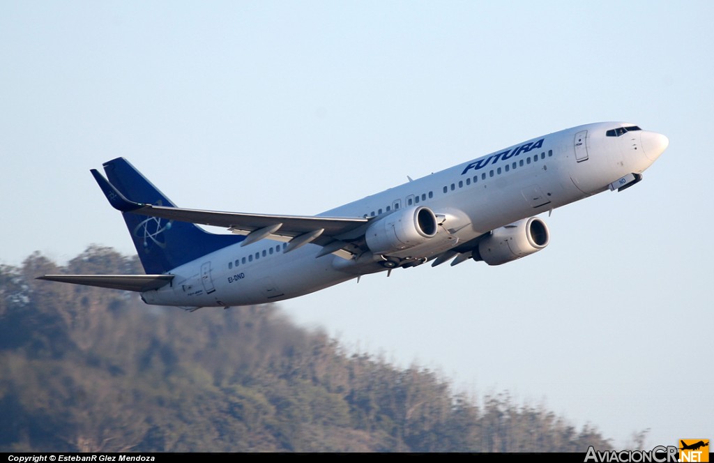 EI-DND - Boeing 737-86N - Futura International Airways