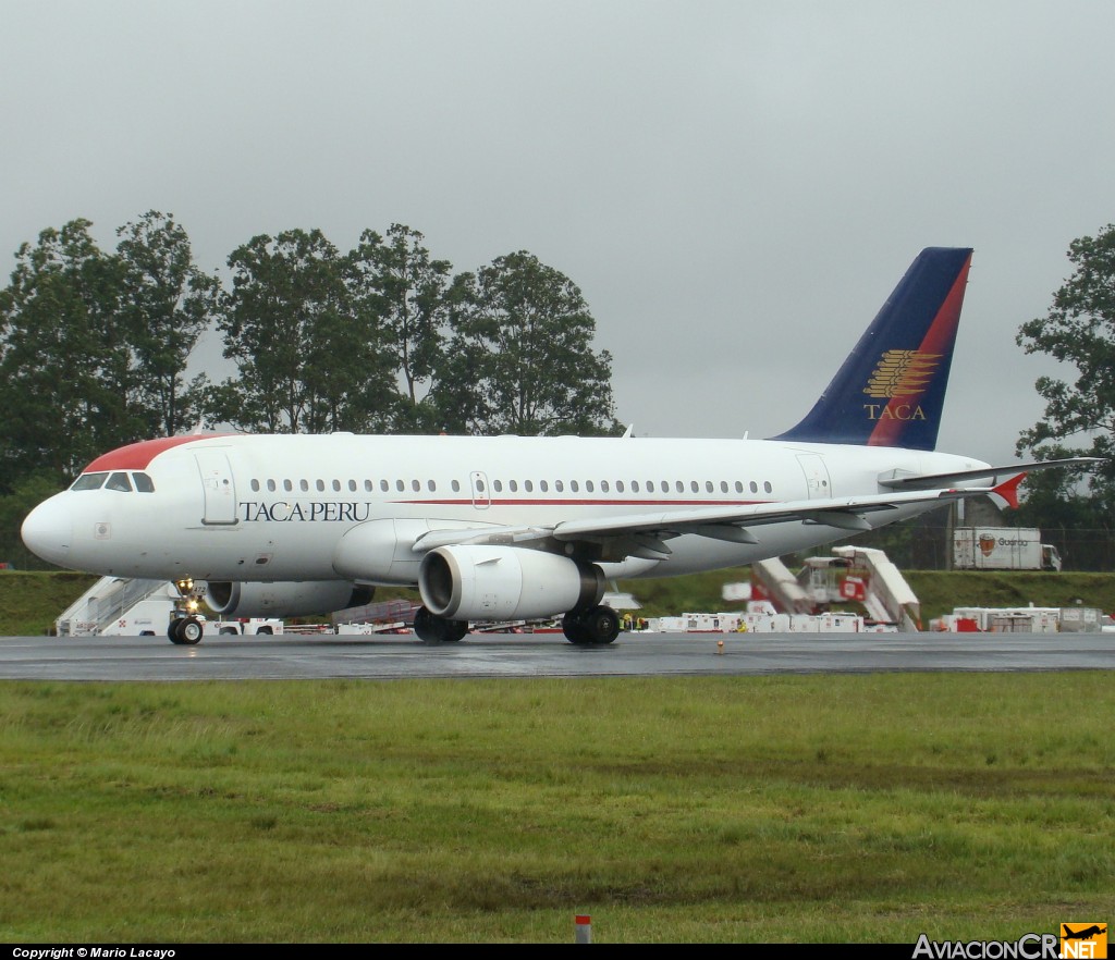 N472TA - Airbus A319-132 - TACA Perú