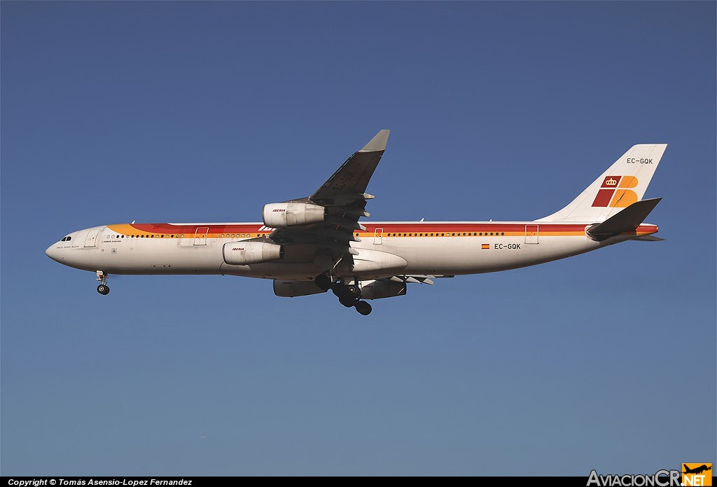 EC-GQR - Airbus A340-313X - Iberia