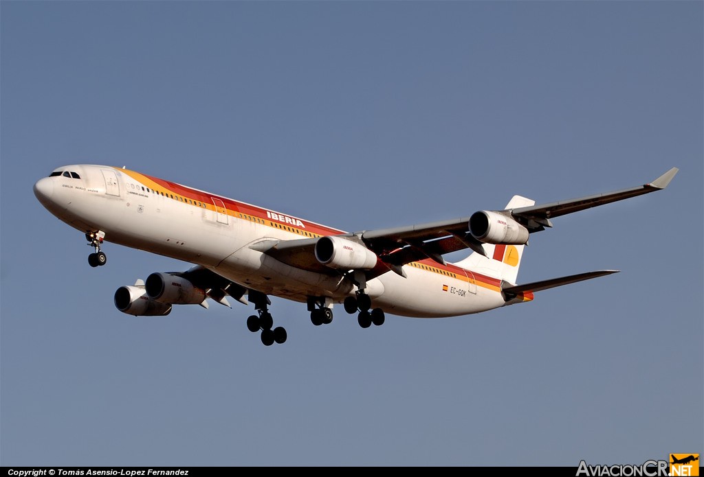 EC-GQR - Airbus A340-313X - Iberia