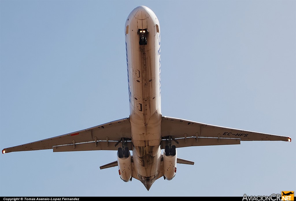 EC-HFS - McDonnell Douglas MD-82 (DC-9-82) - Spanair