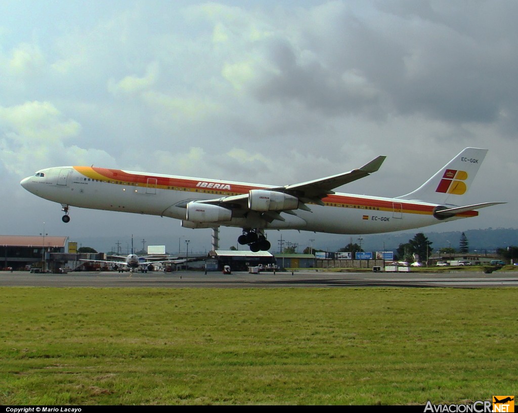EC-GQK - Airbus A340-313X - Iberia