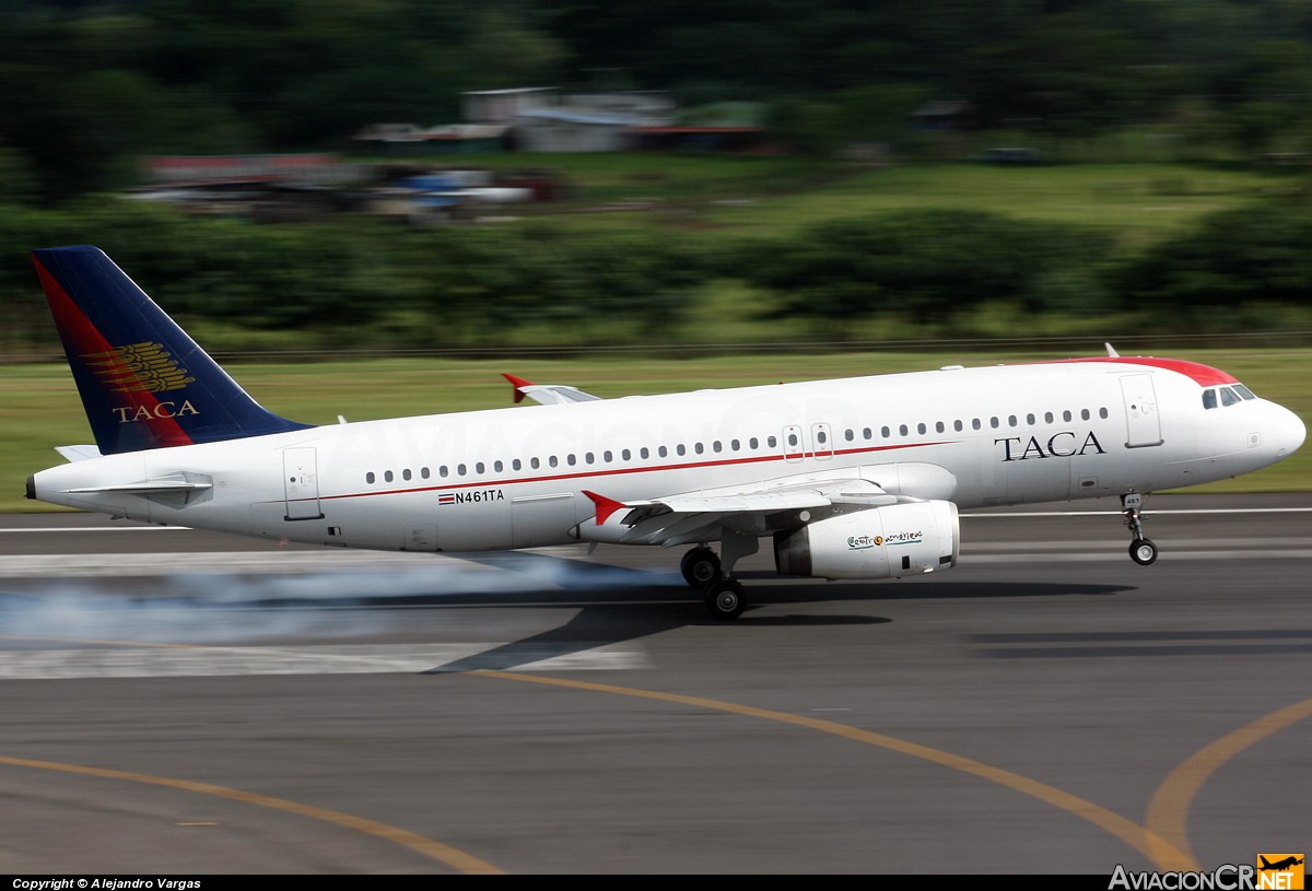 N461TA - Airbus A320-233 - TACA