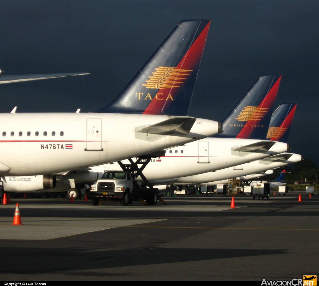 N476TA - Airbus A319-132 - TACA