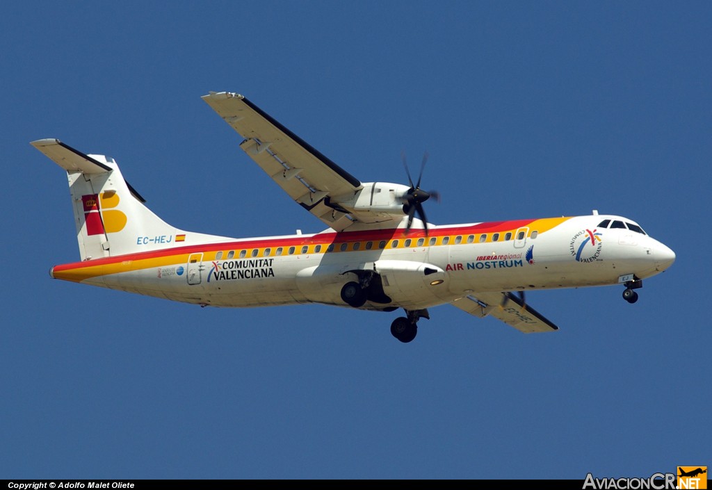 EC-HEJ - ATR 72-500 - Iberia Regional (Air Nostrum)