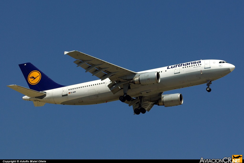 D.AIAY - Airbus A300B4-605R - Lufthansa