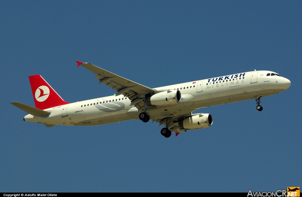 TC-JRF - Airbus A321-231 - Turkish Airlines