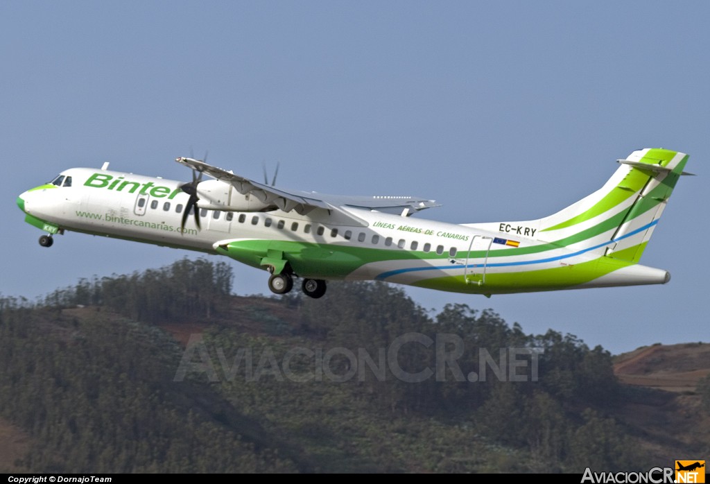 EC-KRY - ATR 72-212A - Binter Canarias (Naysa - Navegacion y Servicios Aéreos Canarios)