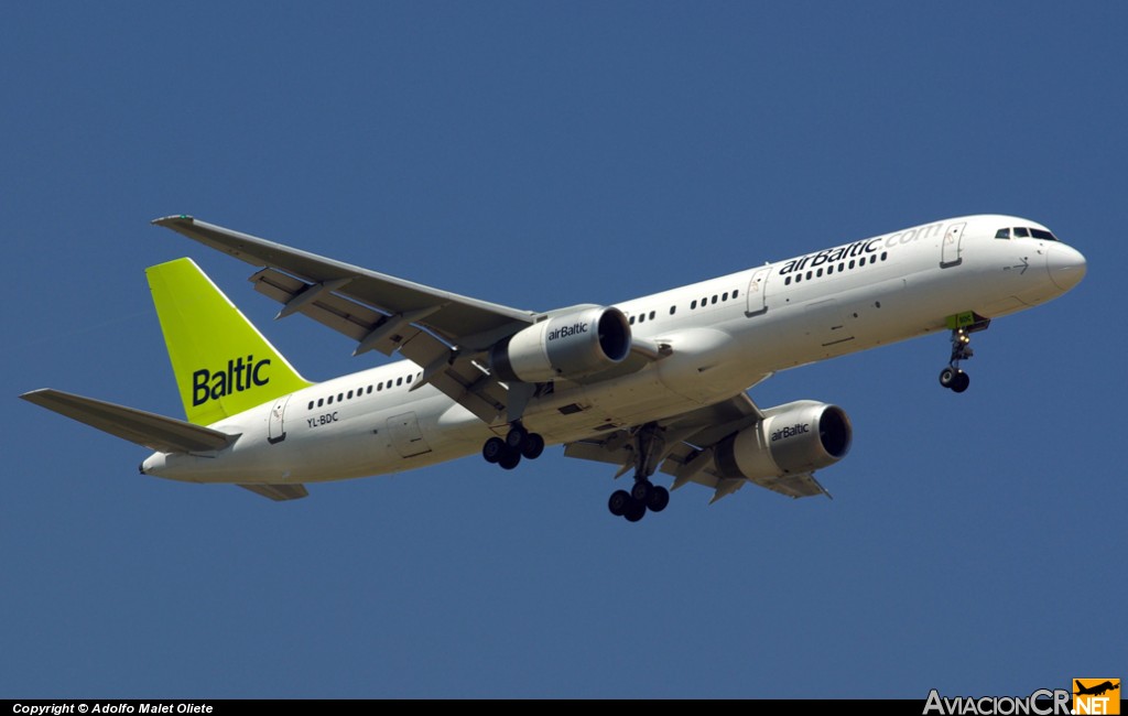 YL-BDC - Boeing 757-256 - Air Baltic