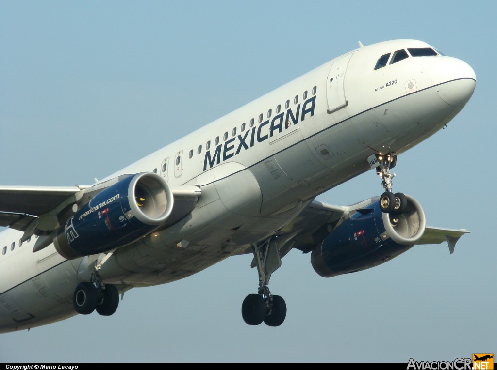 F-OHMM - Airbus A320-231 - Mexicana