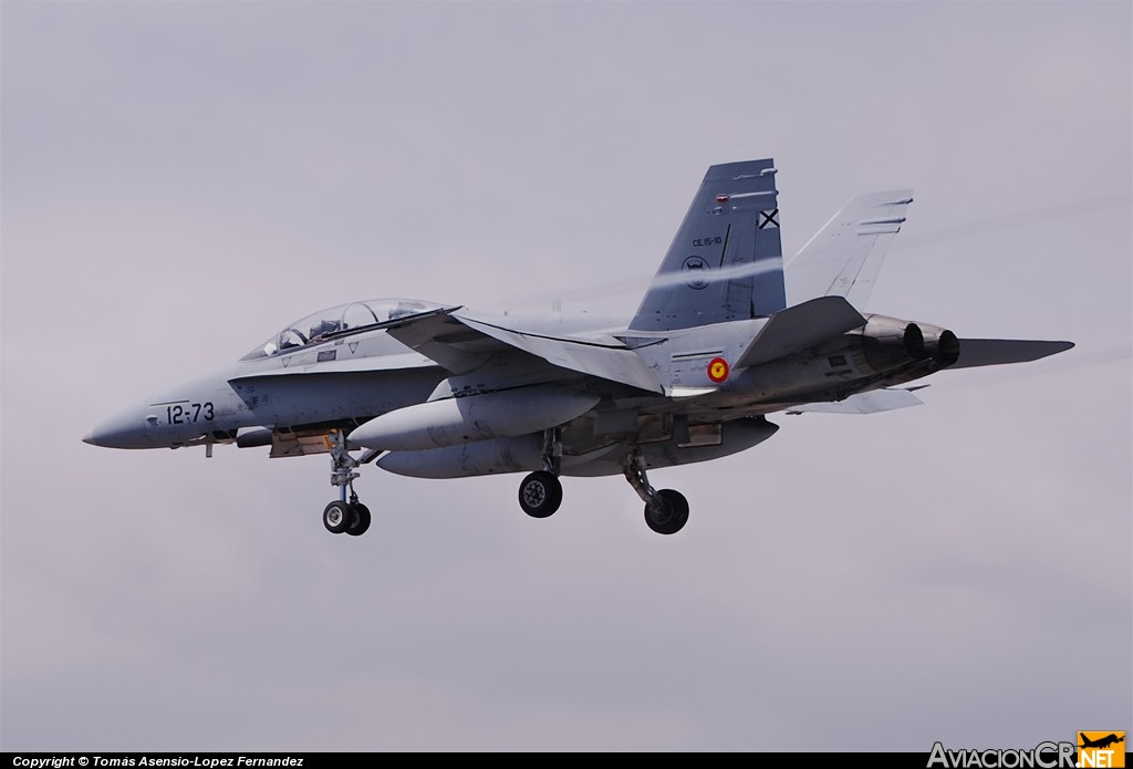 CE.15-10 - McDonnell Douglas CE-15 Hornet (EF-18B) - Fuerza Aérea Espanola