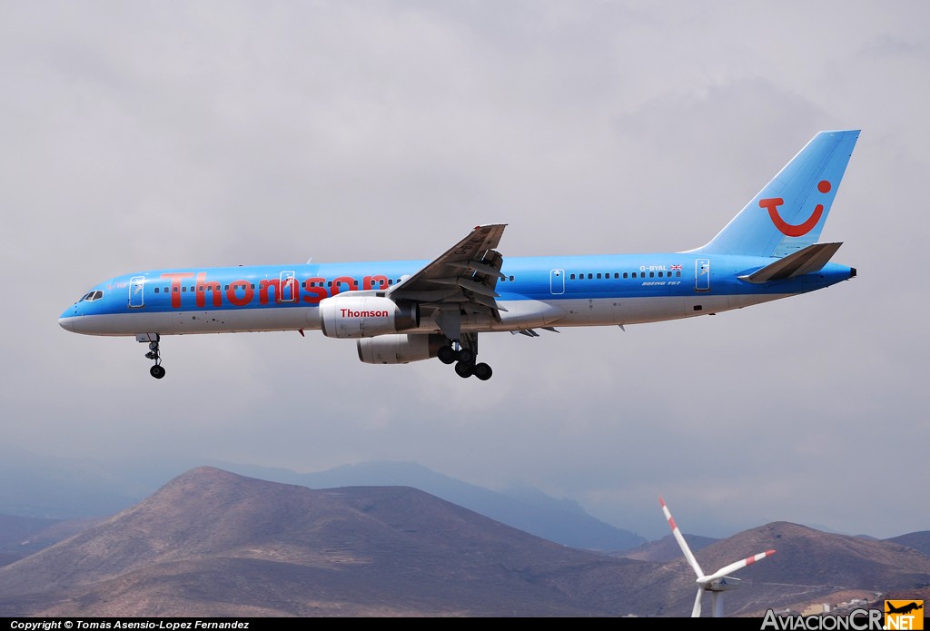 G-BYAL - Boeing 757-204 - Thomsonfly