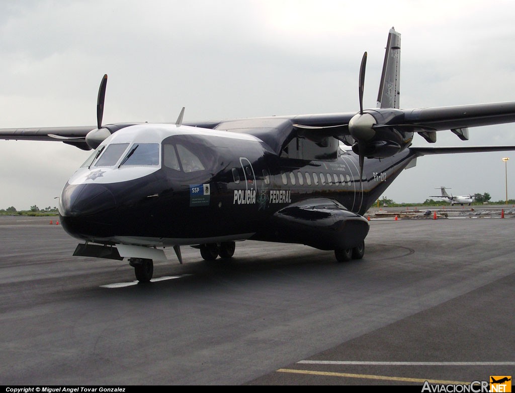 XC-PFH - CASA CN-235-200QC - Secretaria de Seguridad Publica (Policia Federal)